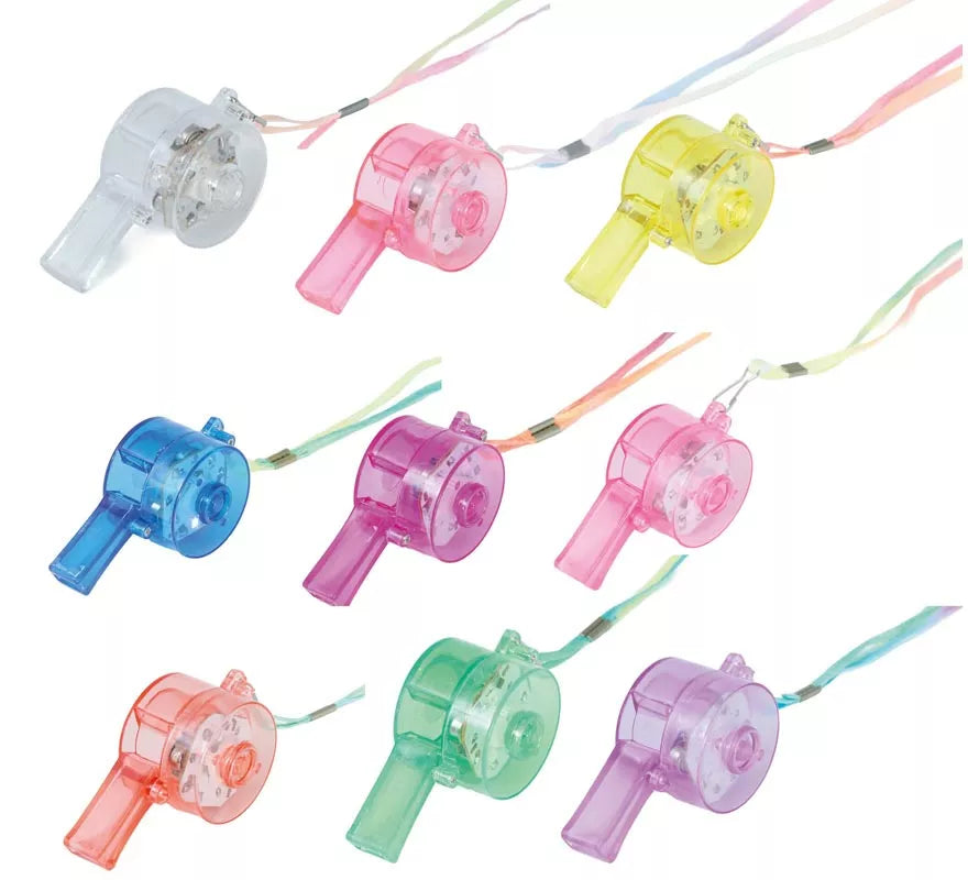 Translation missing: de.Silbato con Cuerda y Luz de 5 cm en colores surtidos