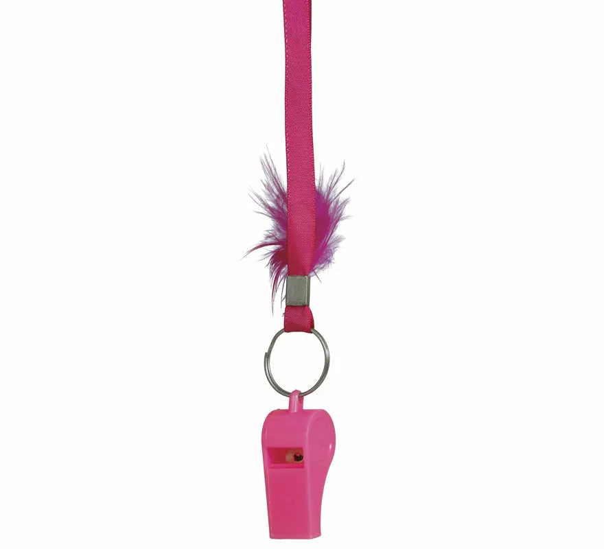 Translation missing: de.Silbato rosa con cinta