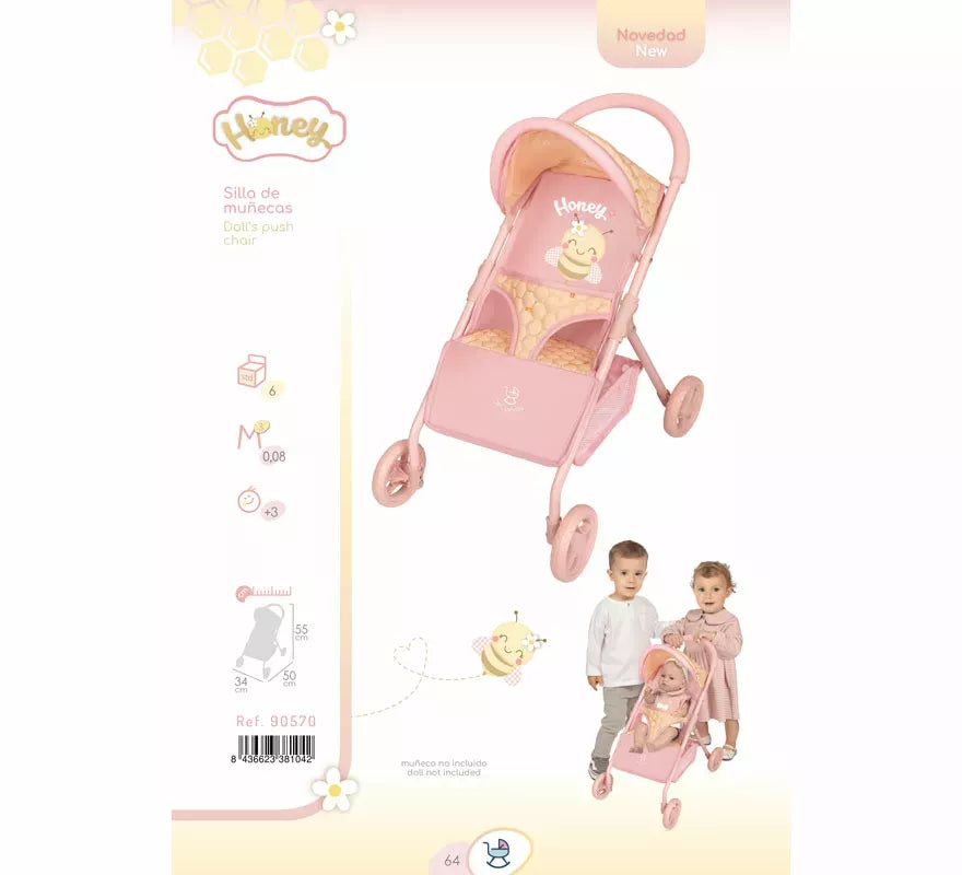 Translation missing: de.Silla de Muñecas de hasta 50 cm de 4 ruedas