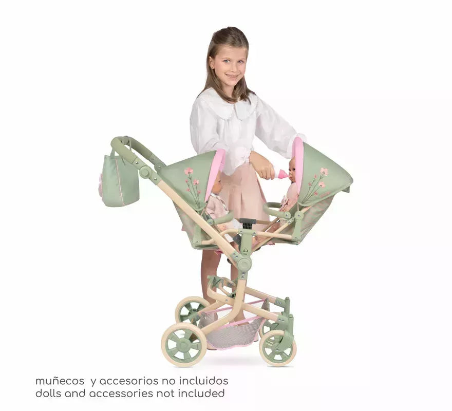 Translation missing: de.Silla de Muñecas de hasta 52 cm Multiposición Gemelar Plegable