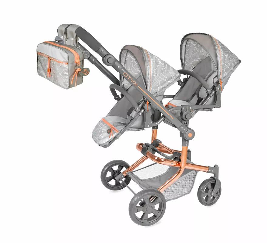 Translation missing: de.Silla Gemelar de Muñecas de hasta 52 cm Plegable Multiposición