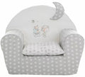 Sillón Estrellas infantil de 44x34x53 cm