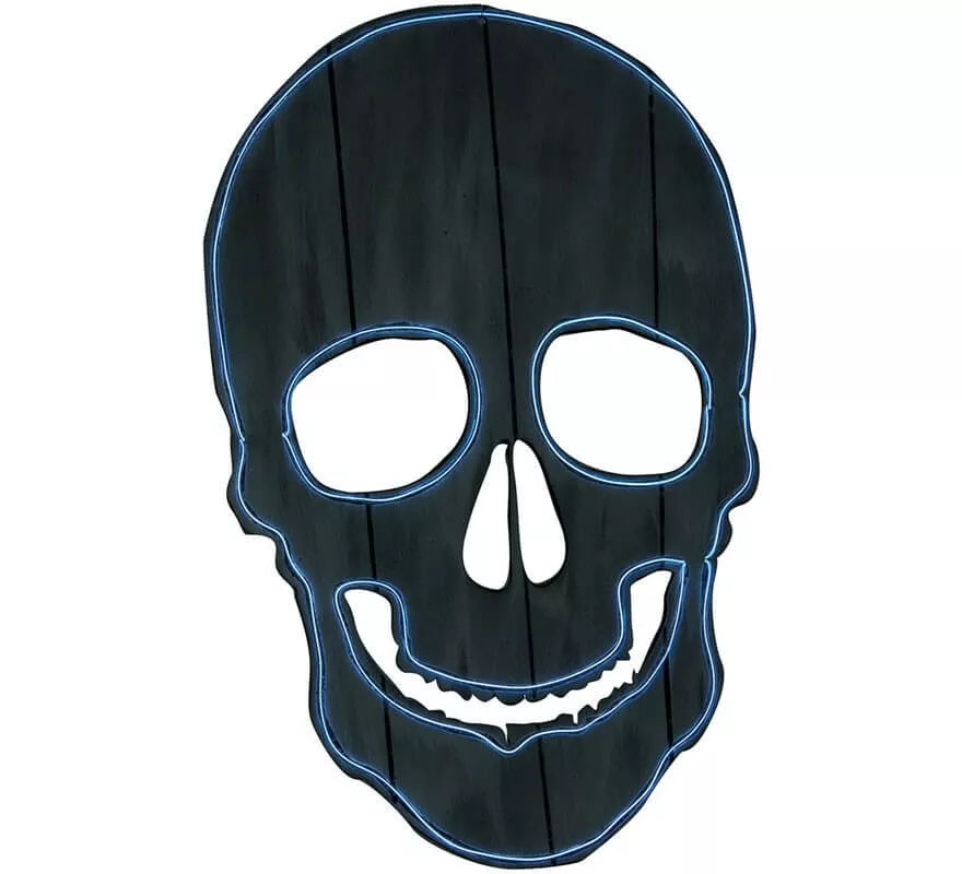 Translation missing: de.Silueta de Calavera Fluorescente 52x34 cm