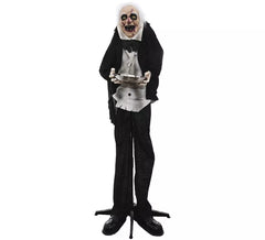 Animierter Skelettdiener 160 cm