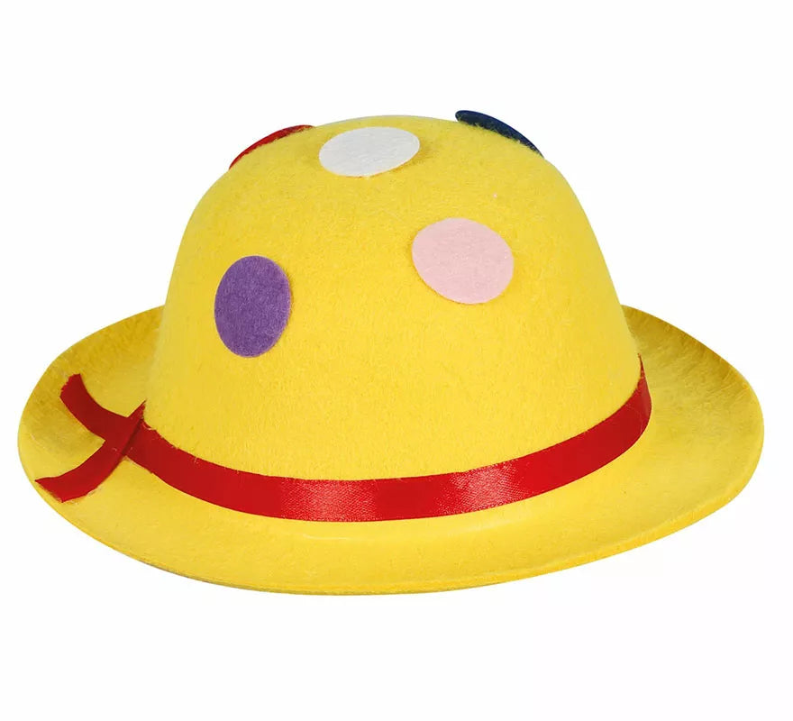 Sombrero Bombín de Payaso Mini de Fieltro Surtidos