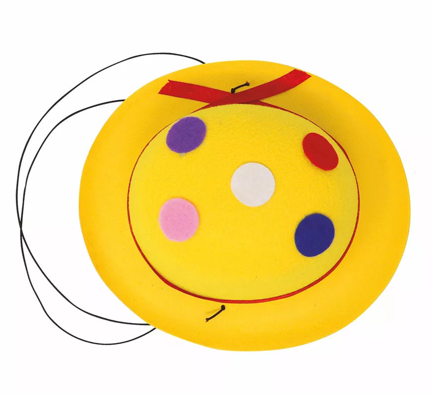 Sombrero Bombín de Payaso Mini de Fieltro Surtidos
