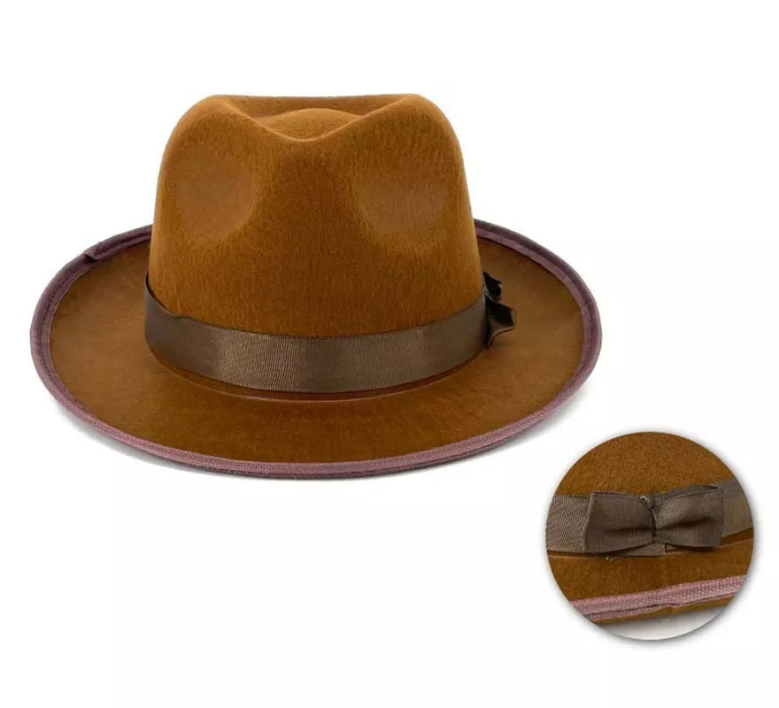 Translation missing: de.Sombrero de Alas marrón de 30x11 cm