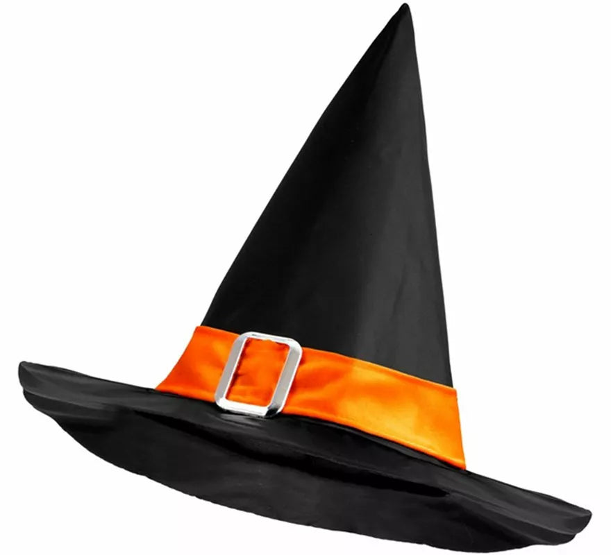 Translation missing: de.Sombrero de Bruja con Banda y Hebilla en varios colores