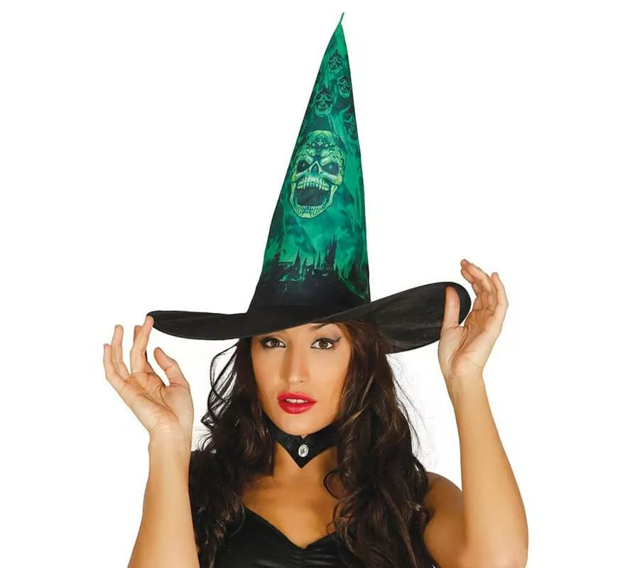 Translation missing: de.Sombrero de Bruja con dibujo de fantasma
