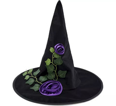 Hexenhut mit Blume
