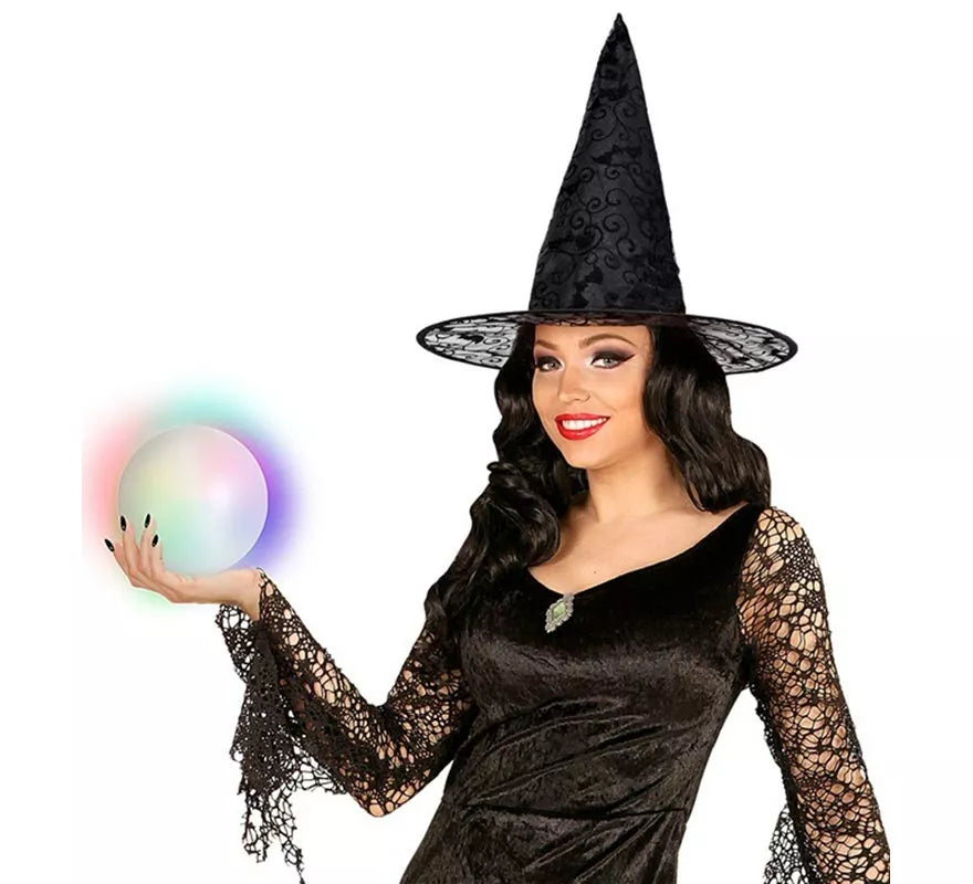 Sombrero de Bruja con Murciélagos