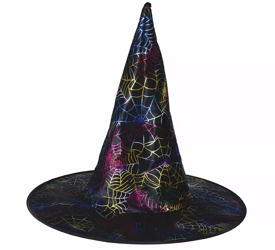 Sombrero de Bruja con Telaraña Infantil