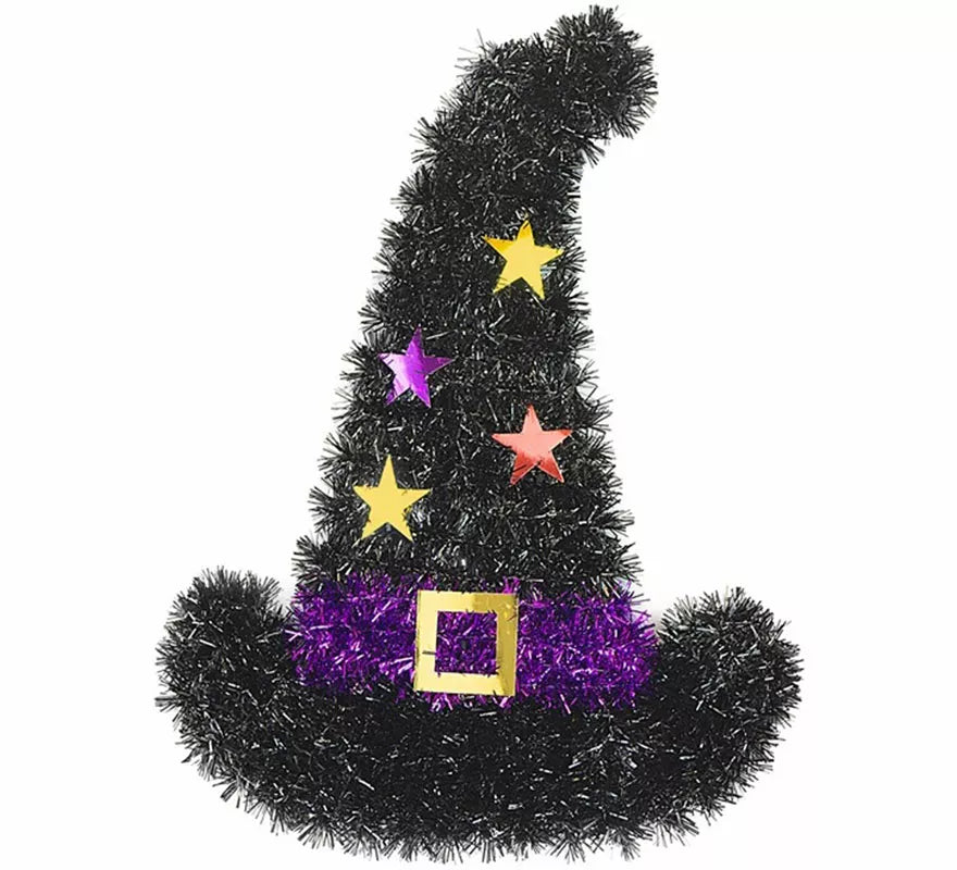 Translation missing: de.Sombrero de Bruja de Oropel 41x30 cm
