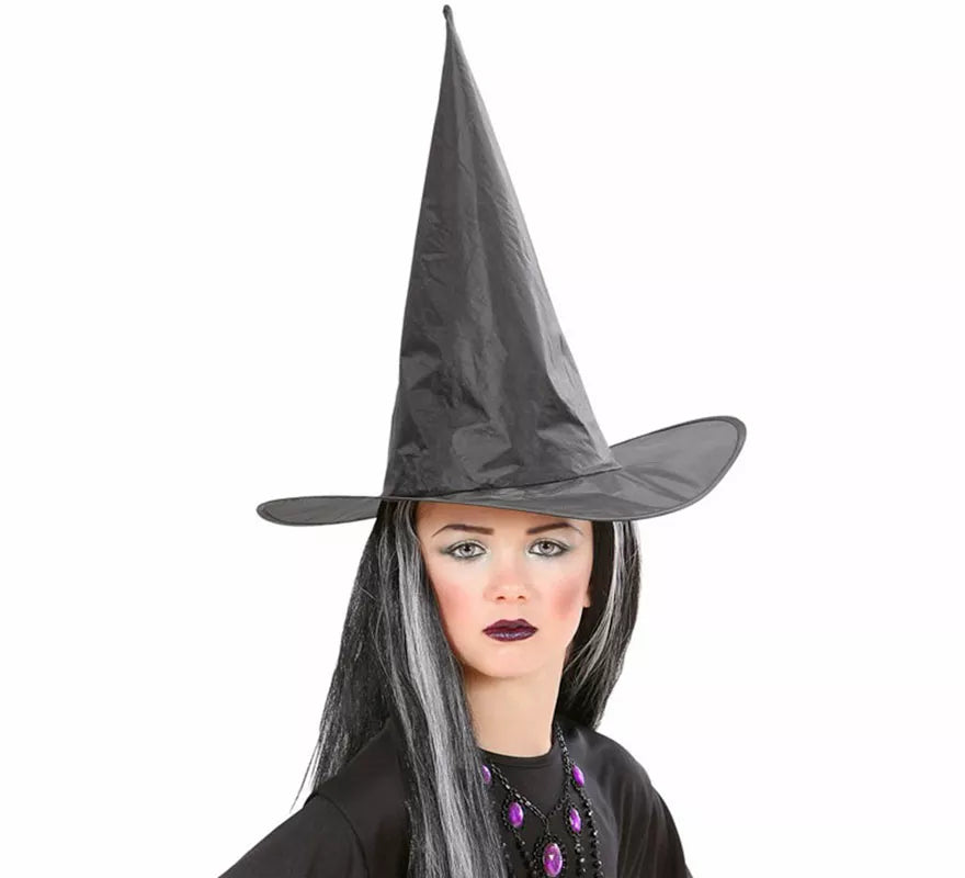 Sombrero de Bruja negro para niña