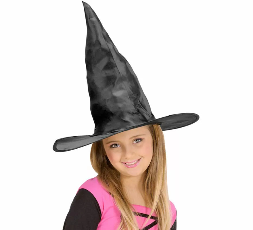Translation missing: de.Sombrero de Bruja negro para niña