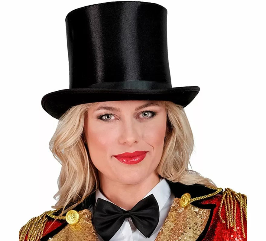 Sombrero de Copa o Chistera Elegante negro