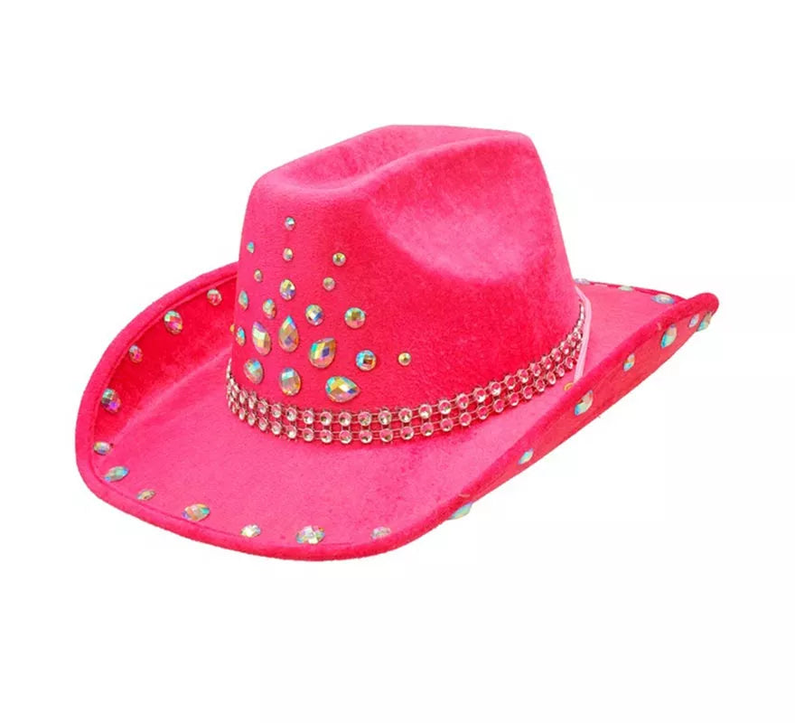 Translation missing: de.Sombrero de Cowboy con pedrería en varios colores