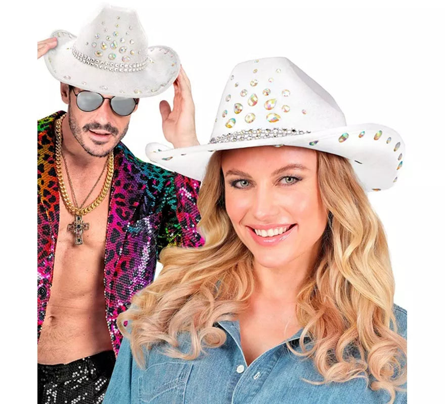Translation missing: de.Sombrero de Cowboy con pedrería en varios colores