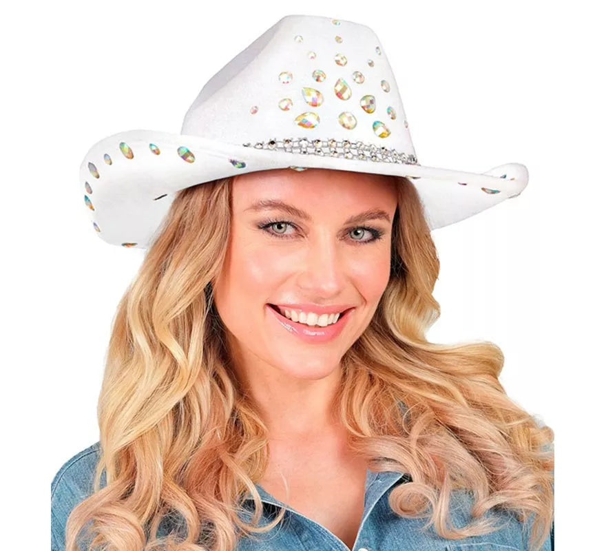 Translation missing: de.Sombrero de Cowboy con pedrería en varios colores