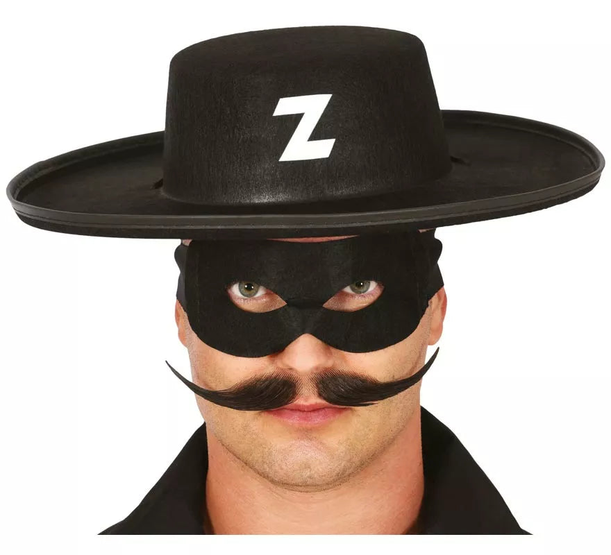 Translation missing: de.Sombrero de El Zorro de fieltro negro