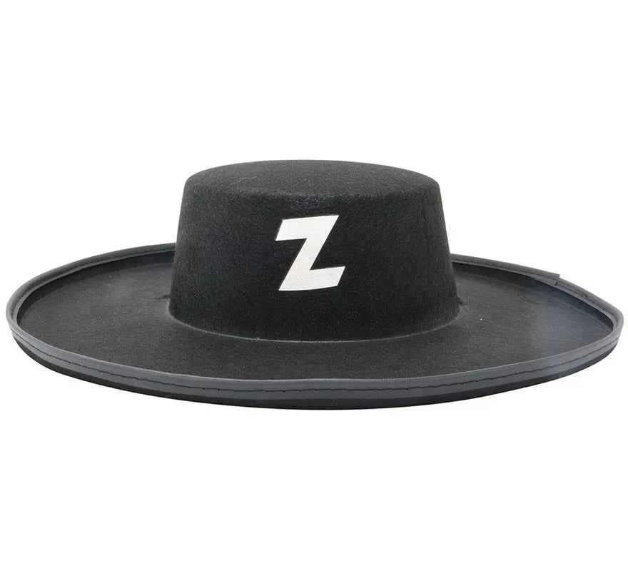 Translation missing: de.Sombrero de El Zorro de fieltro negro