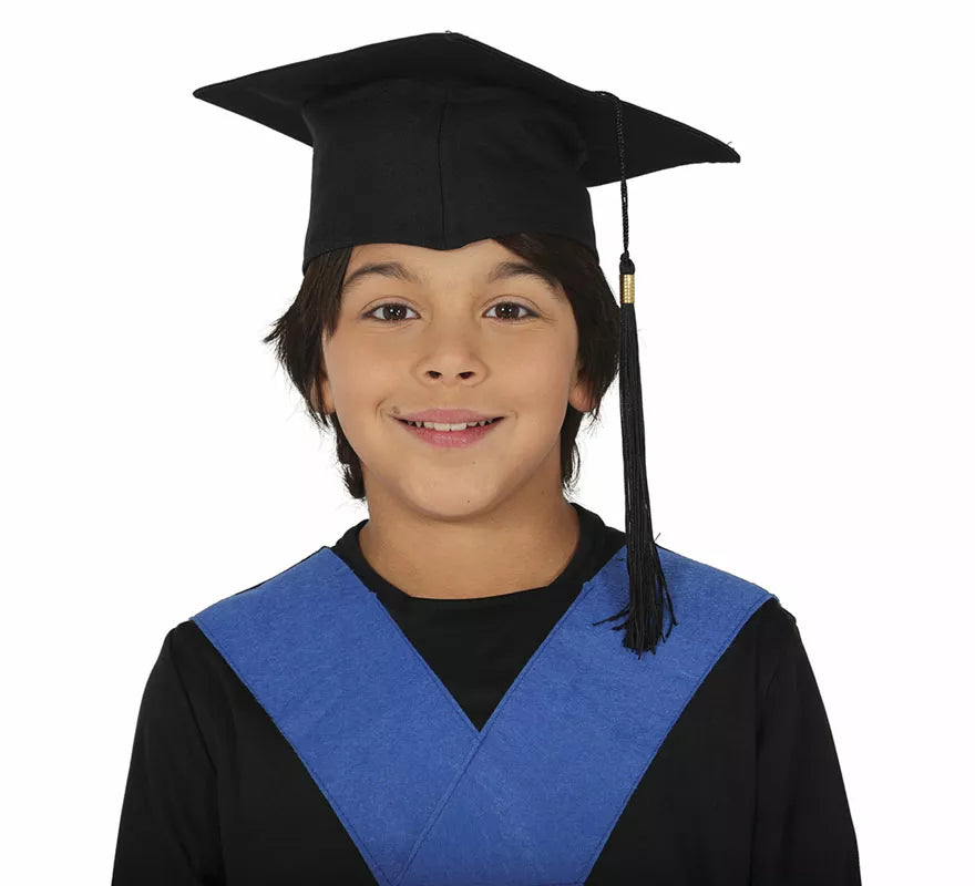 Sombrero de Estudiante graduado de tela infantil