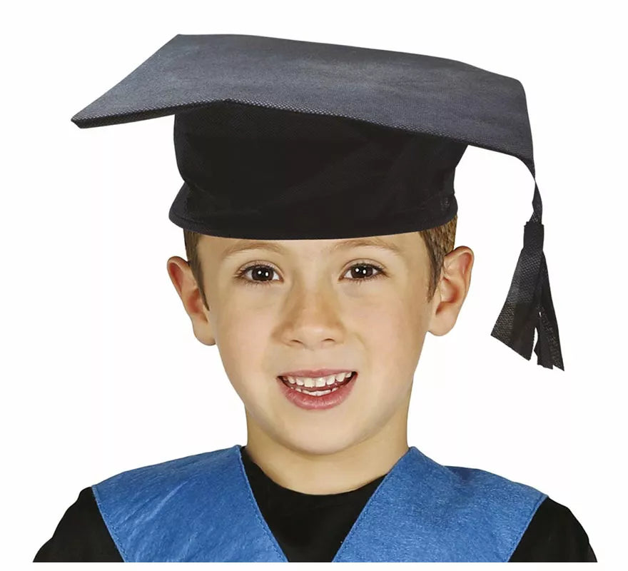 Translation missing: de.Sombrero de Estudiante o Birrete de Tela Infantil de 52 cm