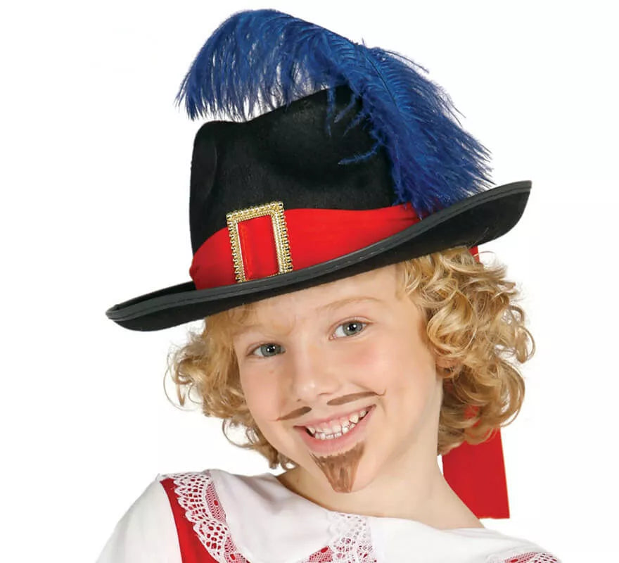 Translation missing: de.Sombrero de fieltro Mosquetero infantil