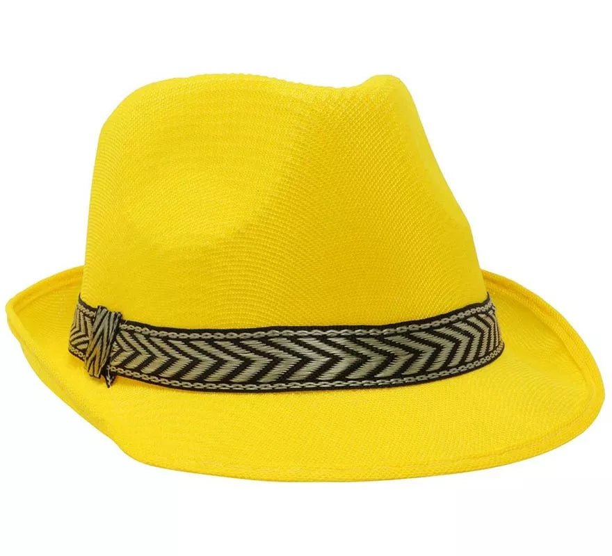 Sombrero de Gangster colores surtidos