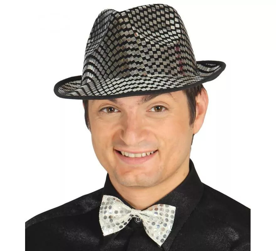 Translation missing: de.Sombrero de Gangster plateado
