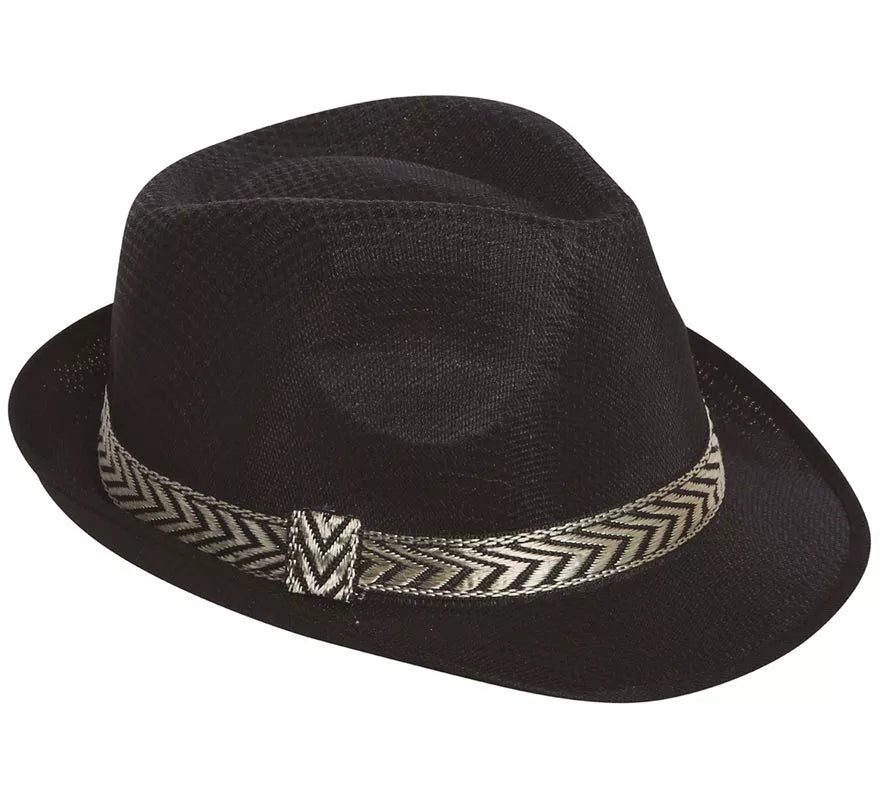 Translation missing: de.Sombrero de Gánster negro