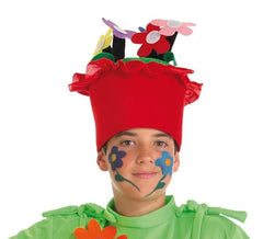 Blumentopfhut für Kinder