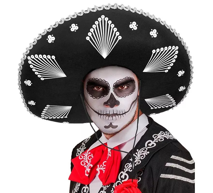 Translation missing: de.Sombrero de Mariachi Mexicano negro adulto