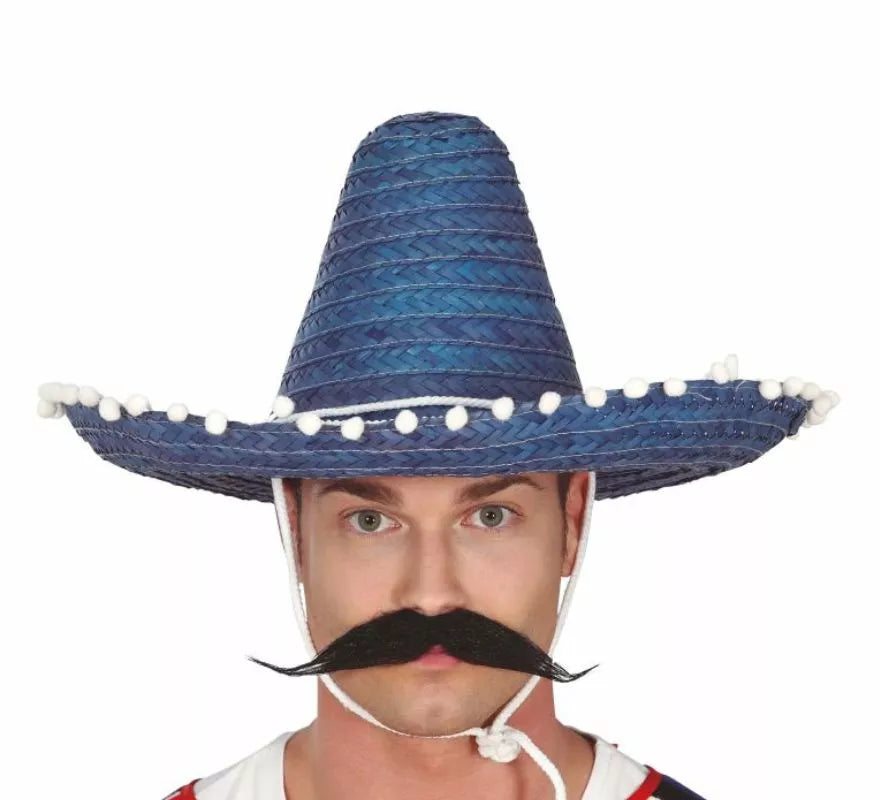 Translation missing: de.Sombrero de Mexicano con Borlas en varios colores de 45 cm