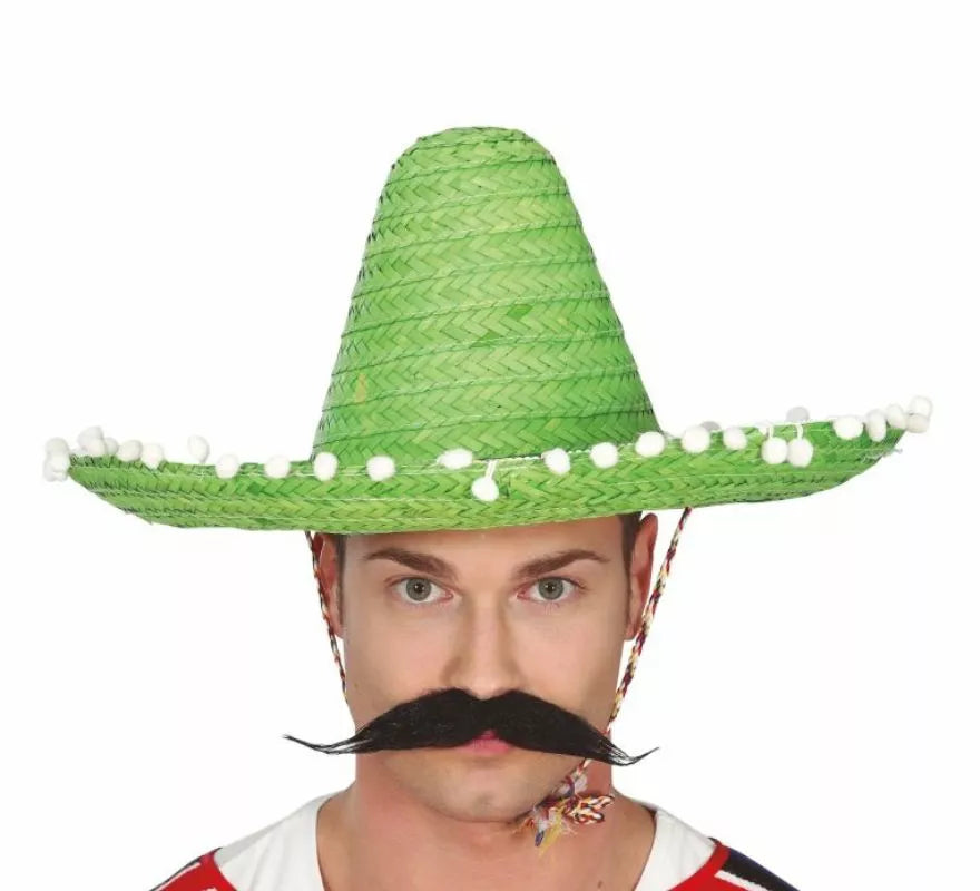 Translation missing: de.Sombrero de Mexicano con Borlas en varios colores de 45 cm