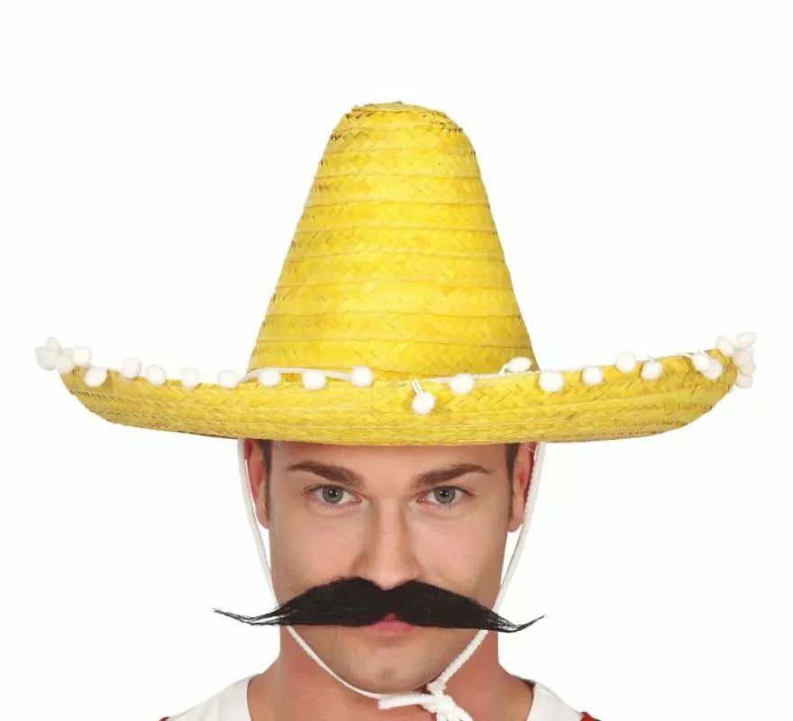 Translation missing: de.Sombrero de Mexicano con Borlas en varios colores de 45 cm