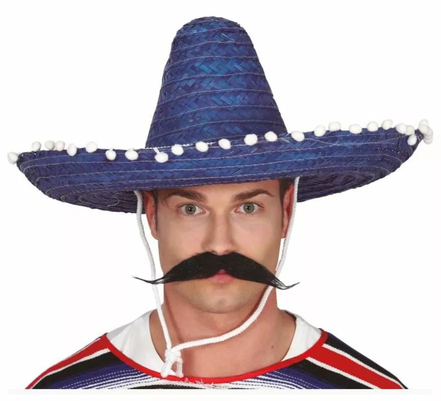 Translation missing: de.Sombrero de Mexicano con Borlas en varios colores de 50 cm