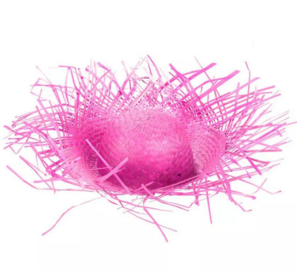 Sombrero de Paja fucsia