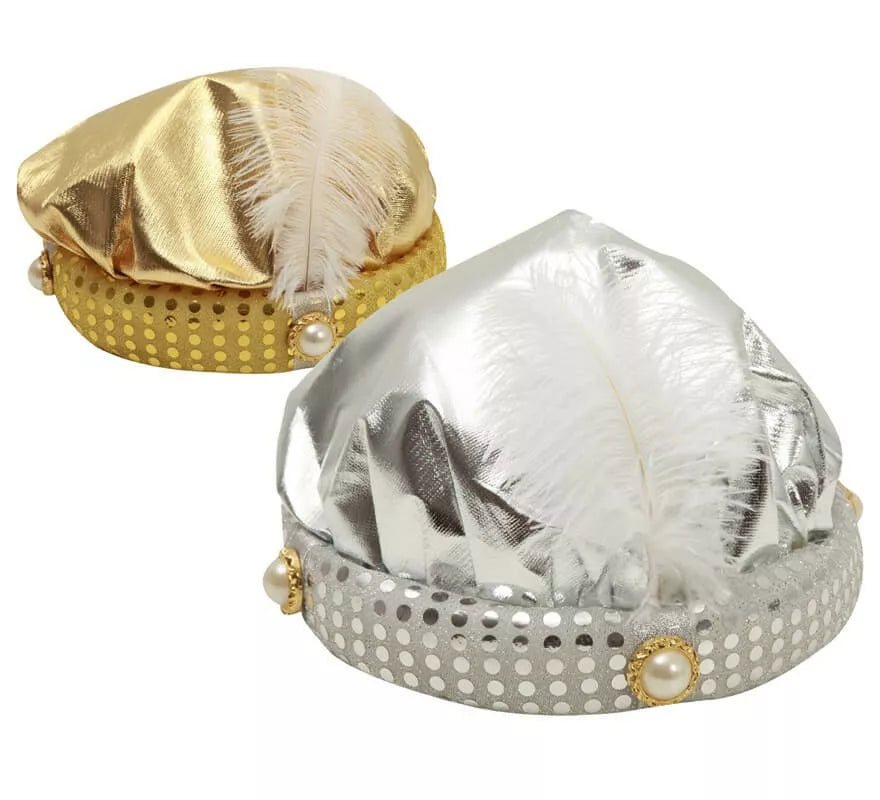 Translation missing: de.Sombrero de Paje con pluma disponible en 2 colores de 58 cm