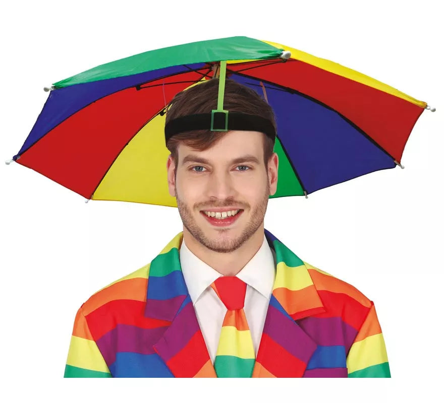 Translation missing: de.Sombrero de Paraguas multicolor de 55 cm
