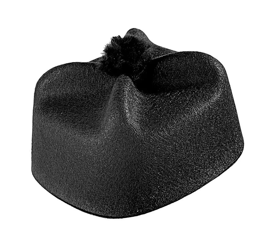 Translation missing: de.Sombrero de Párroco negro de fieltro adulto