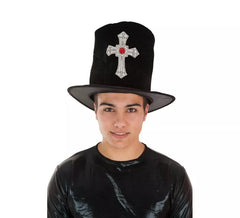 Vampirhut mit Kreuz für Männer