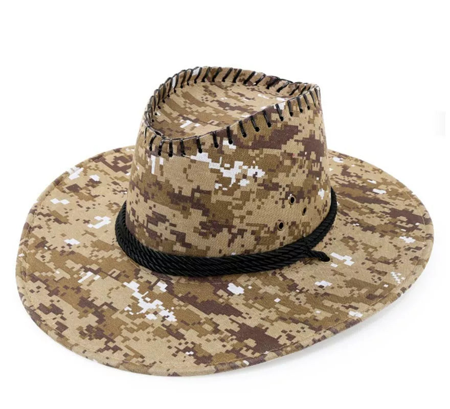 Translation missing: de.Sombrero de Vaquero Camuflaje Block adulto