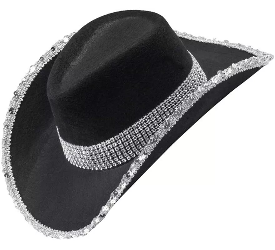 Sombrero de Vaquero con lentejuelas en varios colores