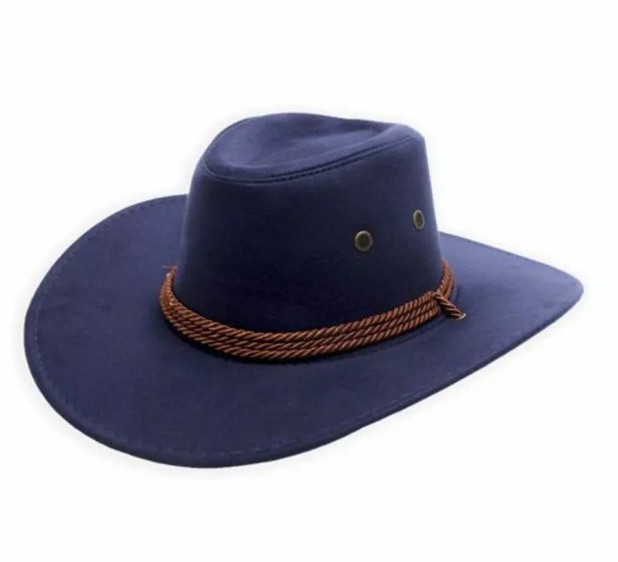 Sombrero de Vaquero en varios colores con cordón adulto