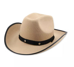 Schlichter Cowboyhut in verschiedenen Farben für Erwachsene
