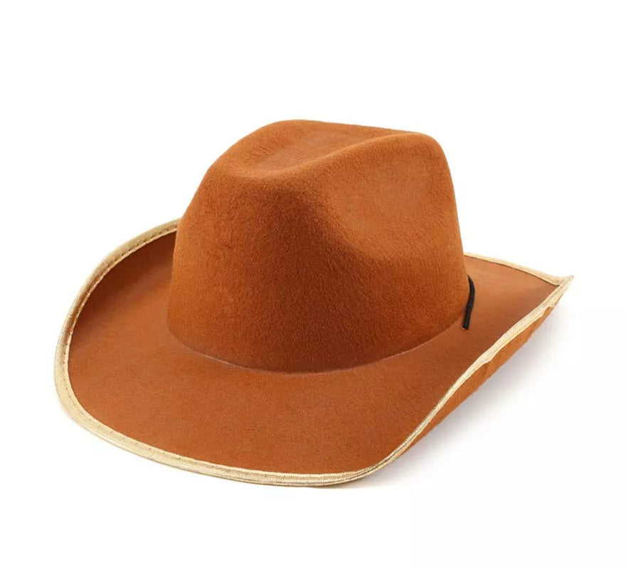 Translation missing: de.Sombrero de Vaquero marrón adulto