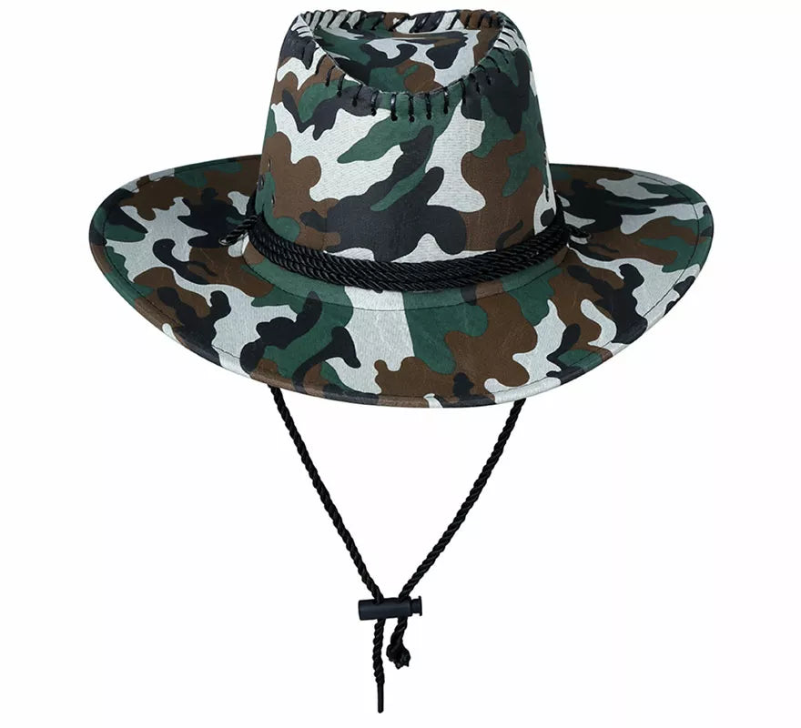 Translation missing: de.Sombrero de Vaquero Marrón Camuflaje
