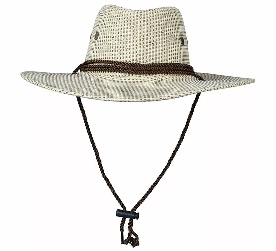 Translation missing: de.Sombrero de Vaquero o Explorador Marrón de Tela