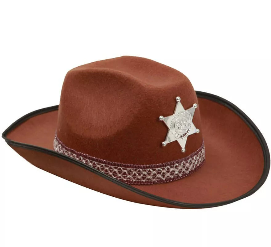 Translation missing: de.Sombrero de Vaquero para adultos marrón
